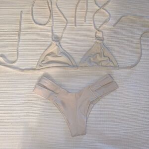 Montce White Euro Bikini L/M Combo